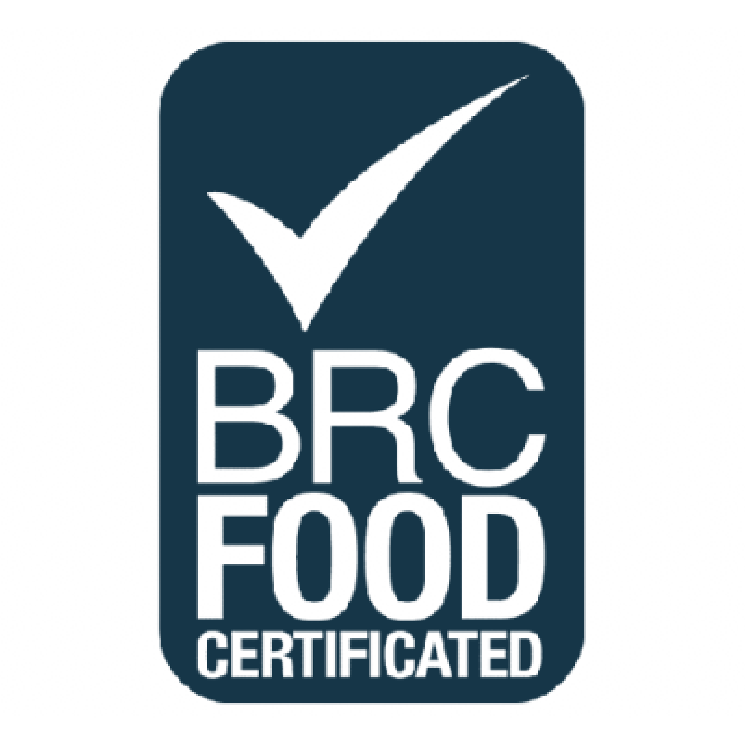 BRC Icon icon in navy blue.