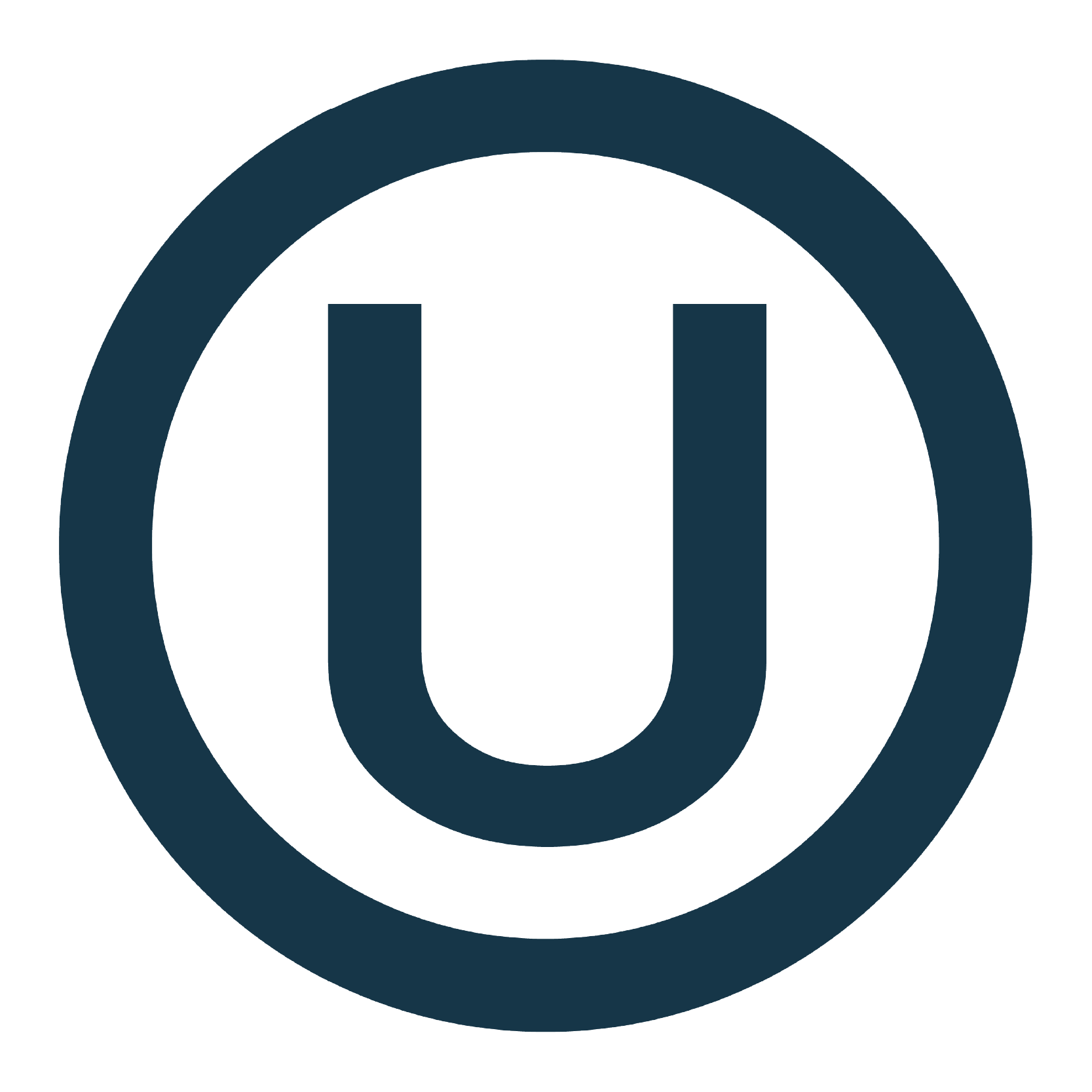 Kosher Icon icon in navy blue.