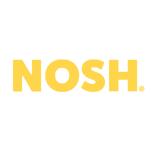 Yellow NOSH logo.