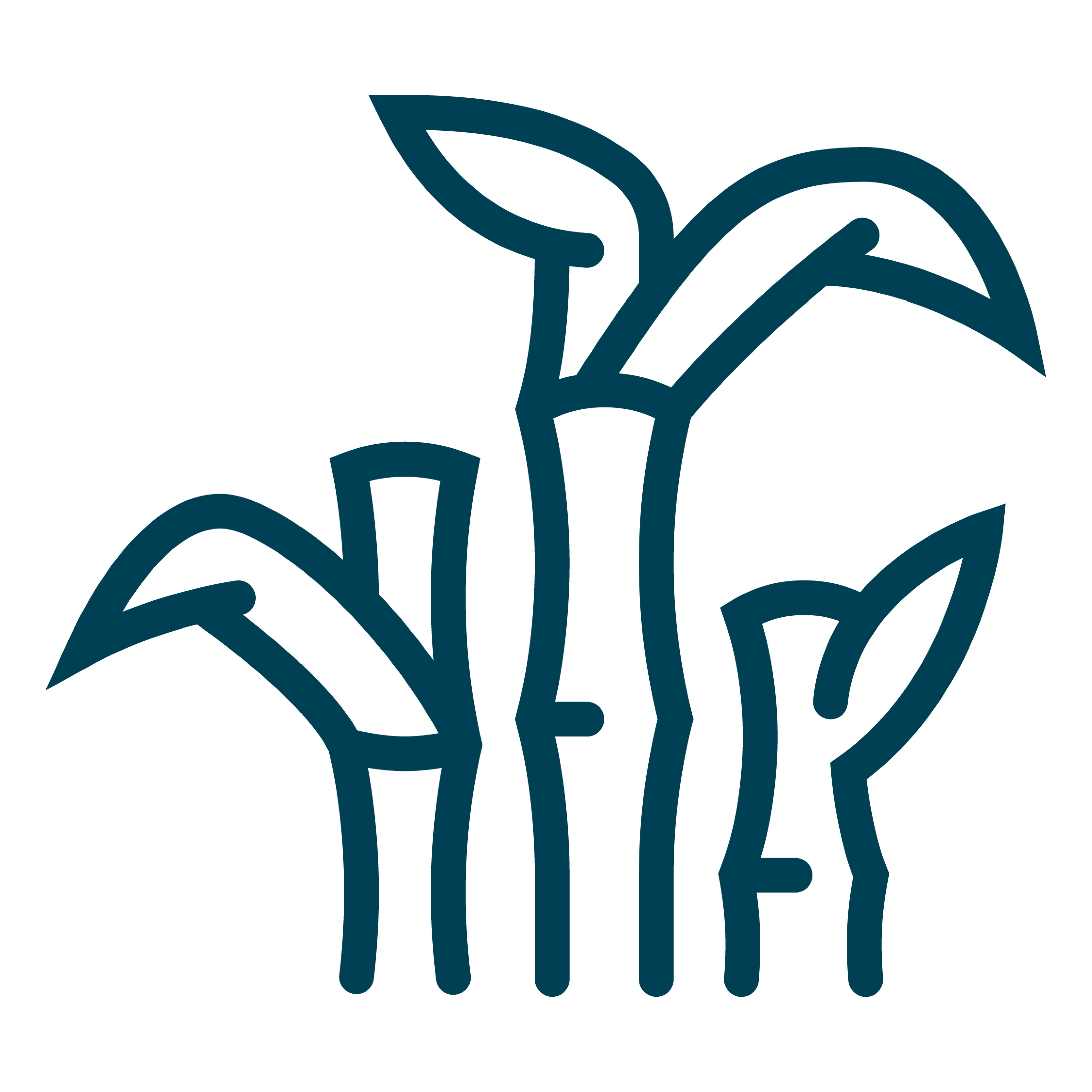 Molasses powder icon.