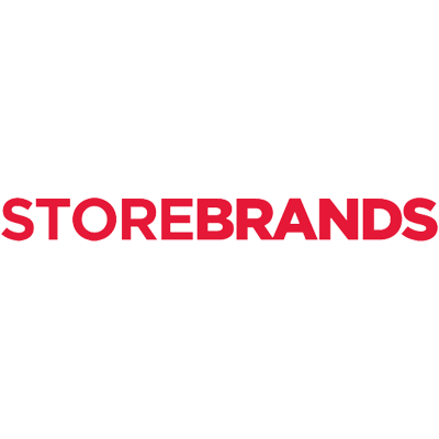 Storebrands Logo in red.